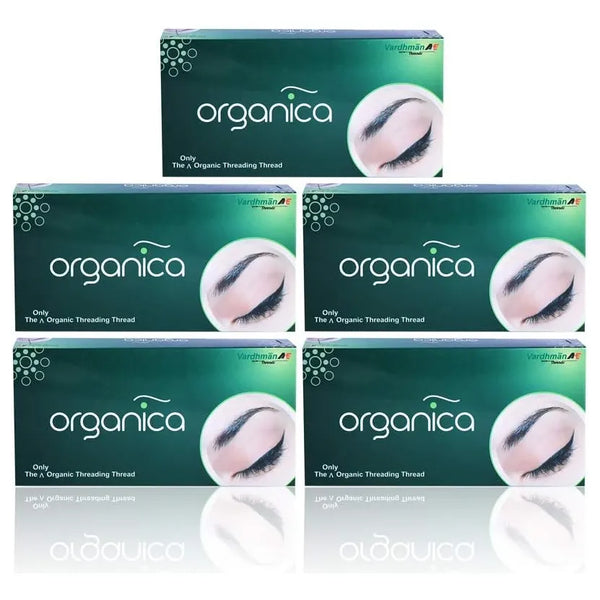 Hilo Depilatorio Para Cejas 40 Carretes 300m Organico India Algodon Premium