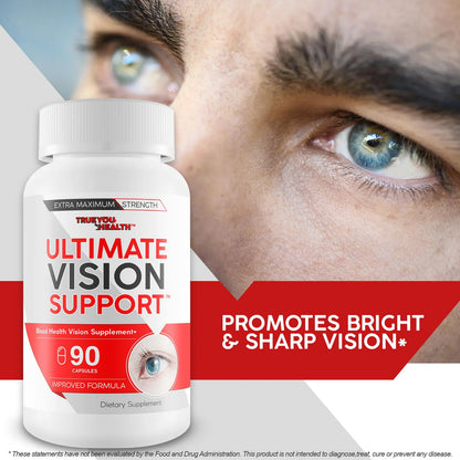 Suplemento Ultimate Vision Support Con Luteina Y Zeaxantina Para Mejorar La Vision