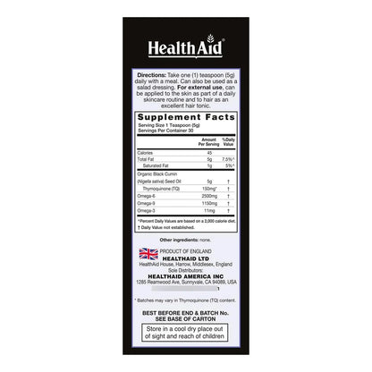 Aceite De Semilla Negra Natural Prensado En Frio Rico En Nutrientes