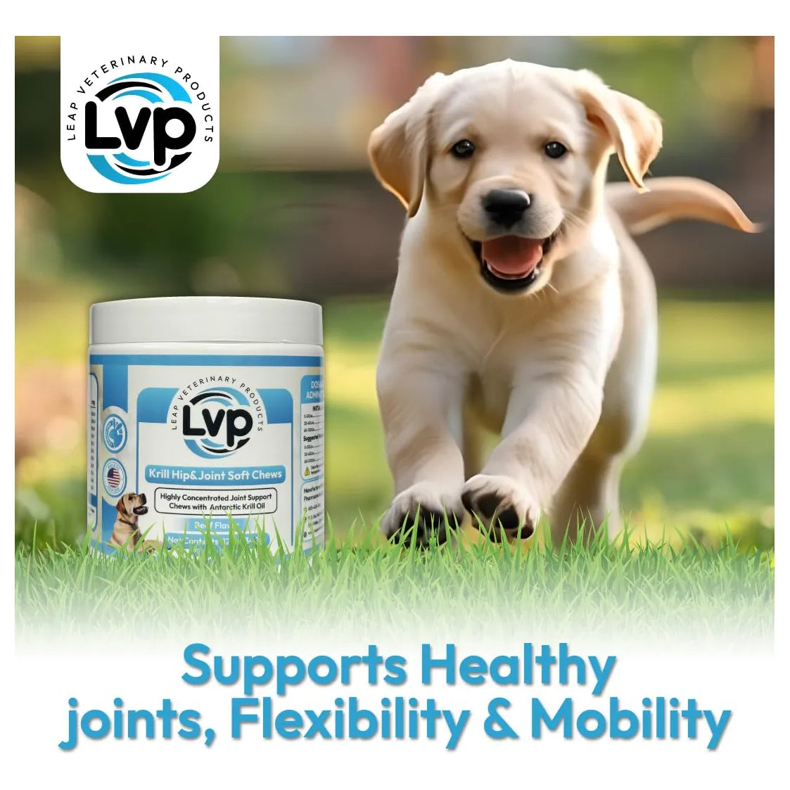 Masticables Suaves De Aceite De Krill Con Glucosamina Para Perros Salud Articular Y Movilidad