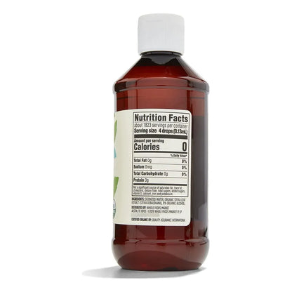 Extracto Líquido Orgánico De Stevia 240 Ml Endulzante Natural Sin Calorías