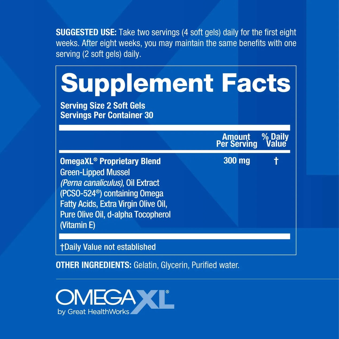 Omegaxl Apoyo Articular Muscular 60 Capsulas Con Probiótico XL PreforPro Salud Integral
