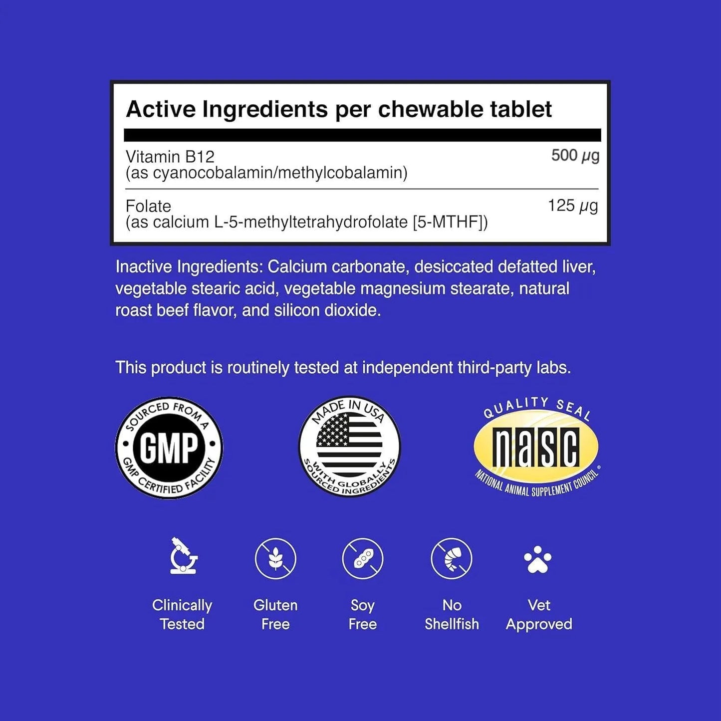 Vitamina B12 Metilcobalamina Para Perros Todas Las Edades Soporte Inmunologico Y Nervioso