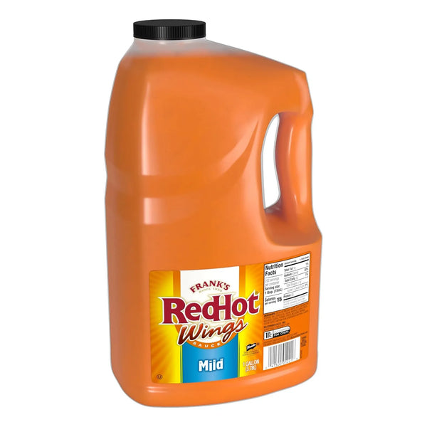 Salsa De Alas De Búfalo Suave Frank's RedHot 3.78 L Sabor Equilibrado Y Versátil
