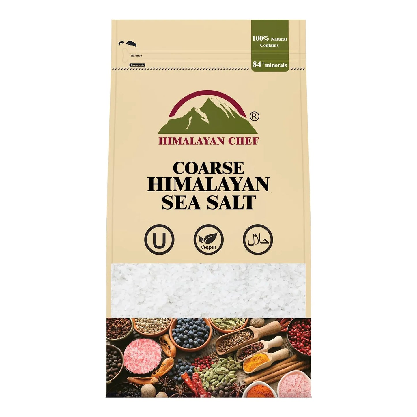 Sal Marina Gruesa Himalayan Chef 1 36 Kg Resellable Natural