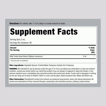 Extracto De Cardo Mariano 120 Ml Gotas Liquidas Suplemento Natural Sin Alcohol