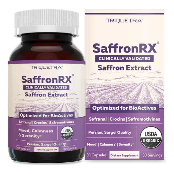 Extracto Orgánico De Azafrán Optimizado Calidad Persa Premium Apoya Estado De Ánimo Y Concentración