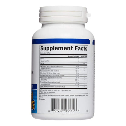 Fórmula Herbal Próstata Salud Palma Enana Cúrcuma 60 Cápsulas Natural Factors
