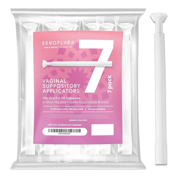 Aplicadores Individuales Supositorios Ácido Bórico Seroflora Pack De 7