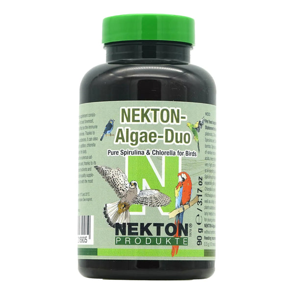 Algae Duo Espirulina Y Clorella Para Aves Suplemento Natural 90g