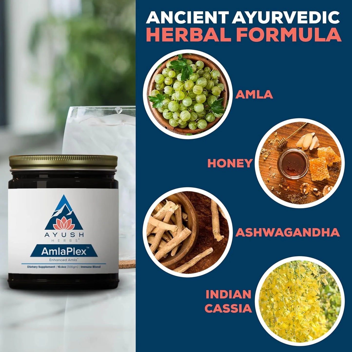 Mermelada Organica Amla Plex Tónico Digestivo Apoyo Inmunologico Vitamina C