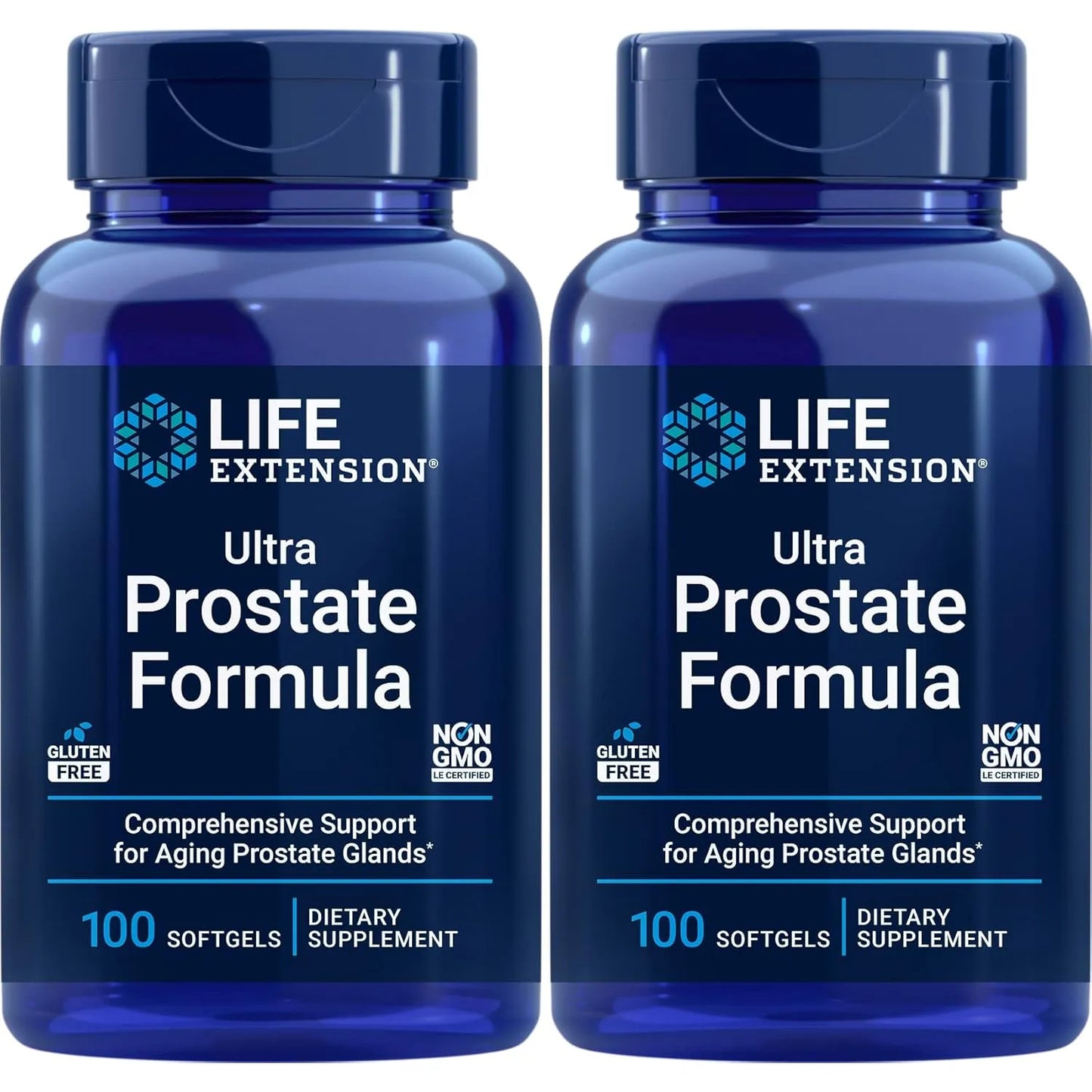 Life Extension Ultra Prostate Formula 100 Capsulas Blandas Pack X2 Suplemento Natural Para Hombres