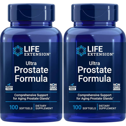 Life Extension Ultra Prostate Formula 100 Capsulas Blandas Pack X2 Suplemento Natural Para Hombres