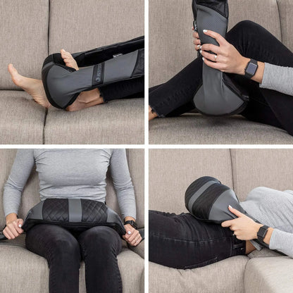 Masajeador Shiatsu Resteck Con Calor Alivia Dolor Cuello Espalda Portatil