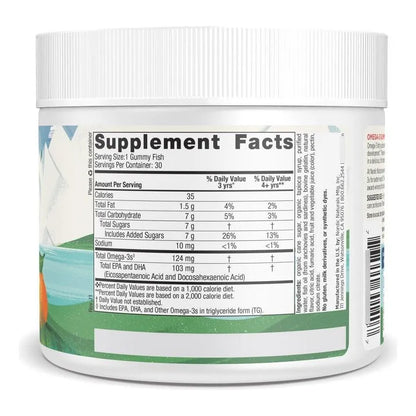 Gominolas Omega 3 De Pescado Sabor Mandarina 30 Unidades Con EPA Y DHA