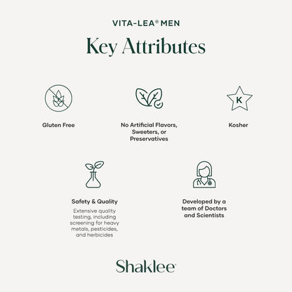 Multivitaminico Vita Lea Men Shaklee Salud Cardiaca Inmunologica Osea