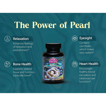 Capsulas De Perlas Polvo Puro Dragon Herbs Piel Radiante Bienestar Emocional