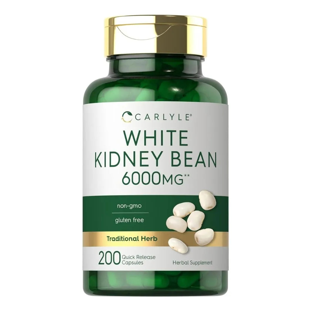 Suplemento Natural De Frijol Blanco 6000mg Cápsulas Sin Ogm - Imagen 1