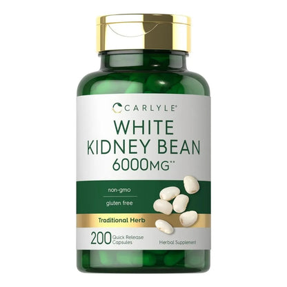 Suplemento Natural De Frijol Blanco 6000mg Cápsulas Sin Ogm - Imagen 1
