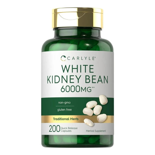 Suplemento Natural De Frijol Blanco 6000mg Cápsulas Sin Ogm - Imagen 1