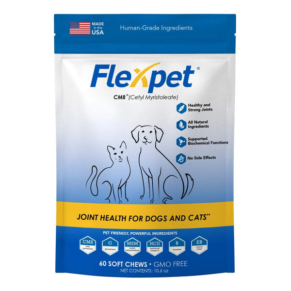 Masticables Suaves Para Perros Con Glucosamina Y Miristoleato CM8 Alivio Articular Natural