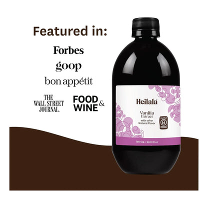 Extracto De Vainilla Gourmet Bourbon Madagascar 500 Ml Sabor Intenso Y Aroma Premium
