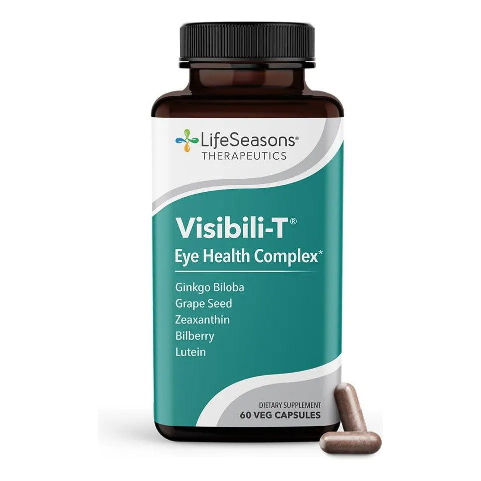 VisibiliT Eye Complejo Ocular Con Antioxidantes 60 Capsulas Mejora Vision Nocturna Y Alivia Fatiga