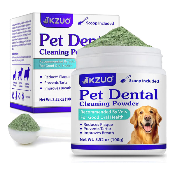 Polvo Dental Para Perros Y Gatos Reductor De Sarro Y Mal Aliento Con Probióticos