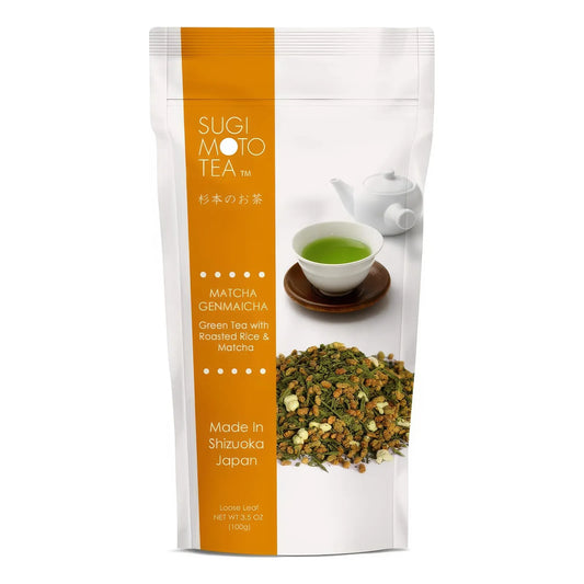 Té Verde Japonés Matcha Genmaicha Hoja Suelta 100g Importado