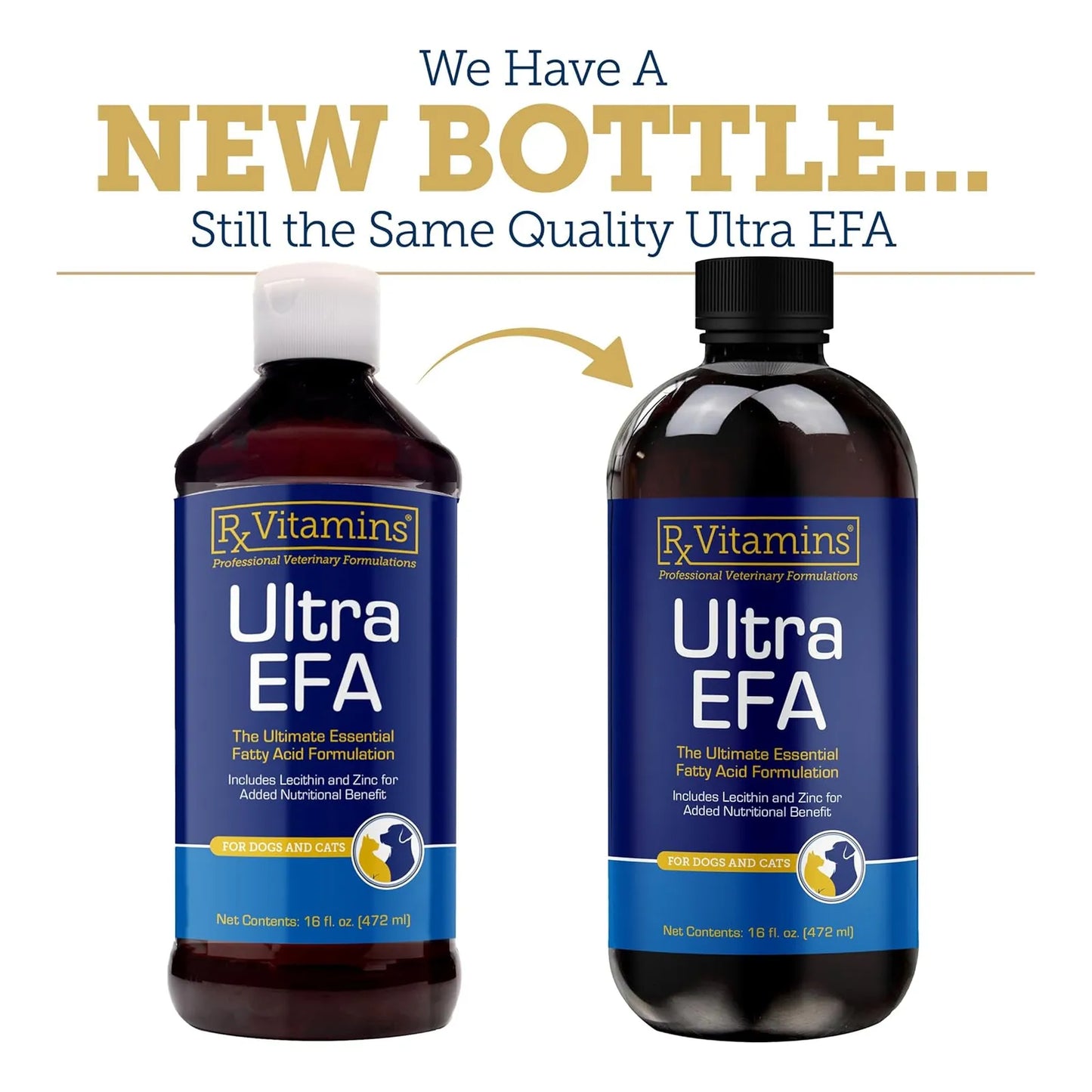 Aceite De Pescado Omega 3 Ultra Efa Para Perros Y Gatos Prom