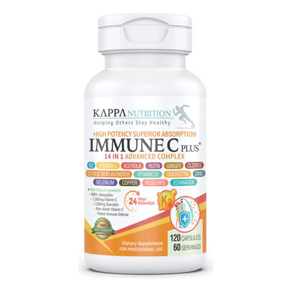 Fórmula 14 En 1 Para El Sistema Inmunológico Con Quercetina Vitamina C Zinc Y Más