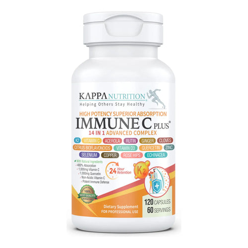 Fórmula 14 En 1 Para El Sistema Inmunológico Con Quercetina Vitamina C Zinc Y Más