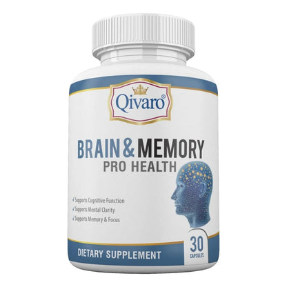 Brain Memory Pro Health Suplemento Cognitivo 30 Capsulas Natural