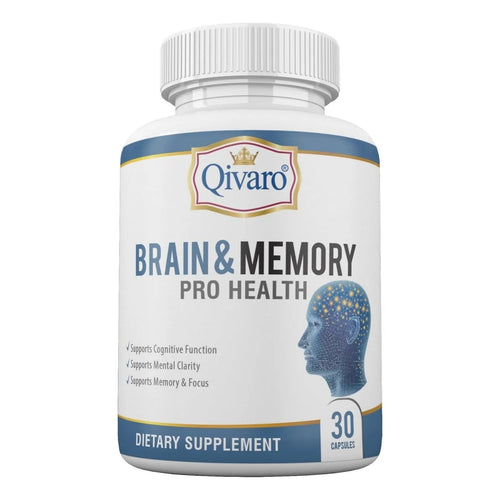 Brain Memory Pro Health Suplemento Cognitivo 30 Capsulas Natural