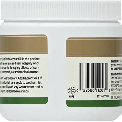 Aceite De Coco Organico Sin Refinar Hidratacion Natural Y Versatil