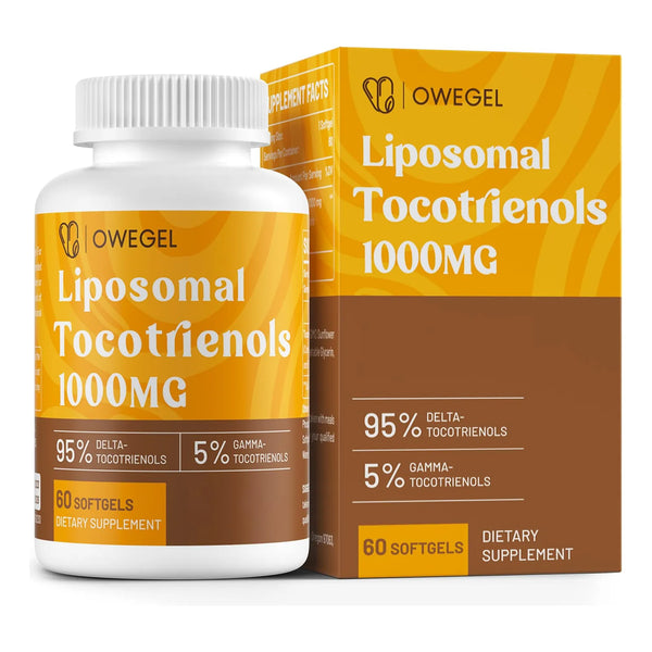 Tocotrienoles Liposomales Vitamina E 1000 Mg Alta Potencia 95 Delta 5 Gamma