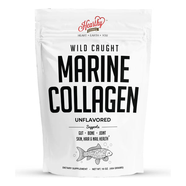Colageno Marino En Polvo 450g Pescado Salvaje Keto Sin Omg