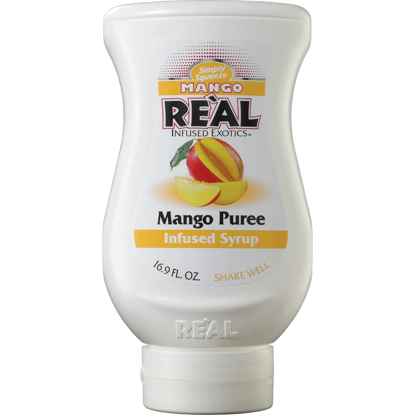 Sirope De Puré De Mango Botella Exprimible 500ml Sabor Intenso Y Natural