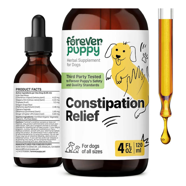 Suplemento Digestivo Para Perros Musgo Marino Y Olmo Resbaladizo Alivia Estreñimiento