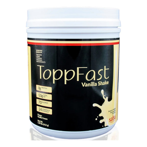 Batido Nutricional ToppFast Weight Management Mezcla De Proteínas Vainilla