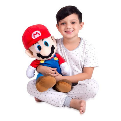 Almohada De Peluche Super Mario Franco Kids Bedding Decoración Infantil Suave