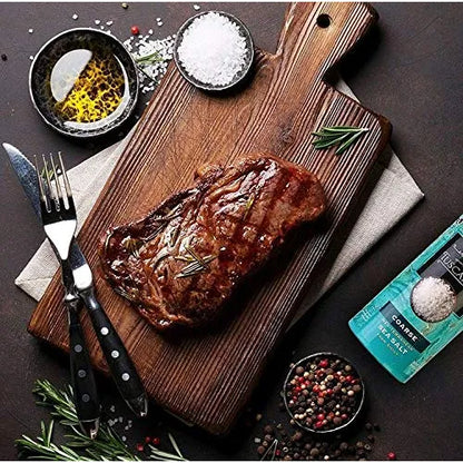 Sal Marina Mediterranea Tuscanini Gruesa 900 G Paquete De 2 Pura Y Natural