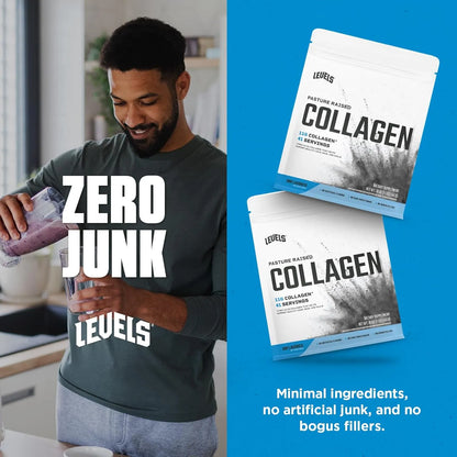 Péptidos De Colágeno Sin Sabor Levels 1 Lb Hidrolizado Para Piel Y Articulaciones