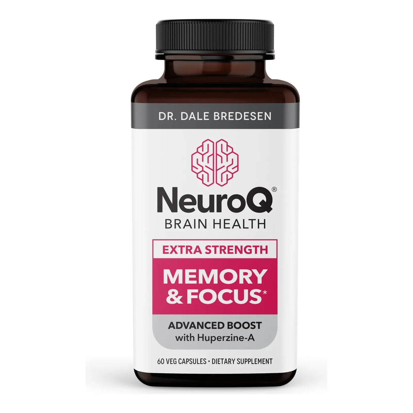 NeuroQ Memory Focus Extra Strength Suplemento Cognitivo Con Huperzina A Y Ginkgo