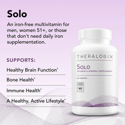 Multivitaminico Multimineral Sin Hierro 90 Dias Vitamina D3 B12 Antioxidantes