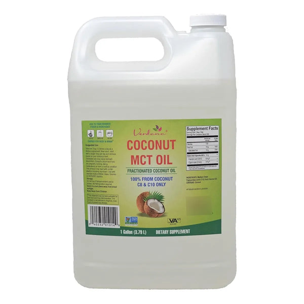 Aceite Mct Organico Verdana 1 Galon 100 Puro C8 C10 Sin Palma Energia Instantanea