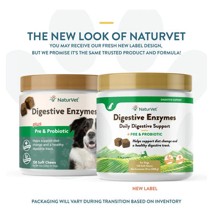 Probiótico Masticable Con Enzimas Digestivas Para Perros 90 Soft Chews Salud Digestiva