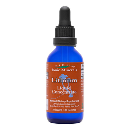 Gotas De Cloruro De Litio Liquido Eidon Ionic Minerals Suplemento Para Salud Cerebral Y Cognicion