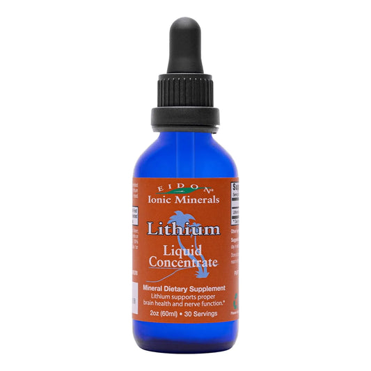 Gotas De Cloruro De Litio Liquido Eidon Ionic Minerals Suplemento Para Salud Cerebral Y Cognicion