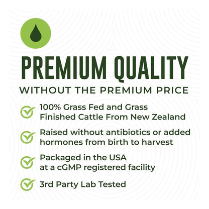 Complejo De 7 Órganos De Res Alimentado Con Pasto Suplemento Nutricional Premium